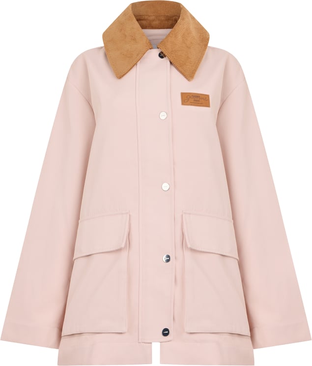 Ganni Jacket with contrast collar
