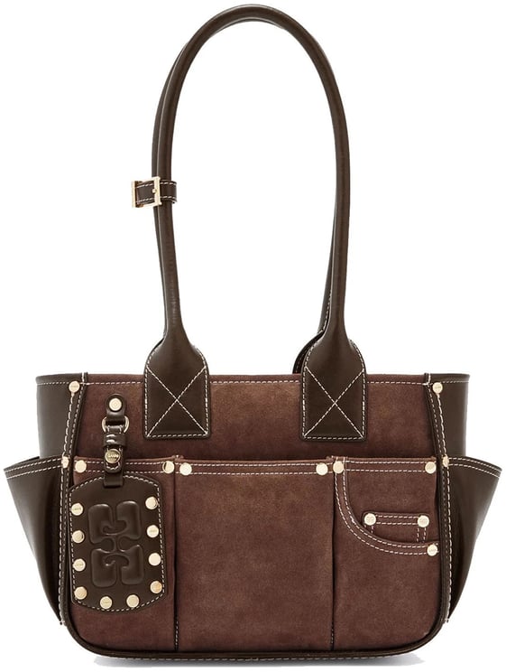 Ganni Bags Chicory Coffee