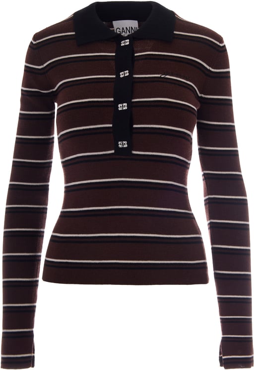 Ganni Sweaters Multicolour