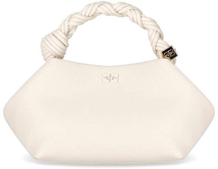 Ganni GANNI BOU SMALL EGRET HANDBAG