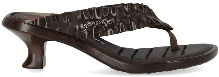 Ganni GANNI HEELED FLIP-FLOP