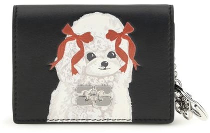 Ganni Ganni Black Polyester Wallet