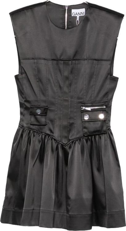 Ganni Dresses Black