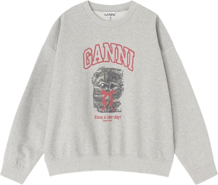 Ganni Sweaters Grey