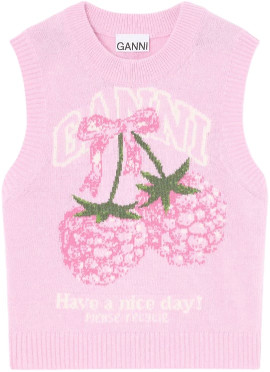 Ganni Sweaters Pink