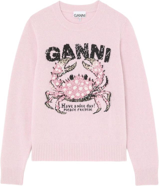Ganni Sweaters Rosa