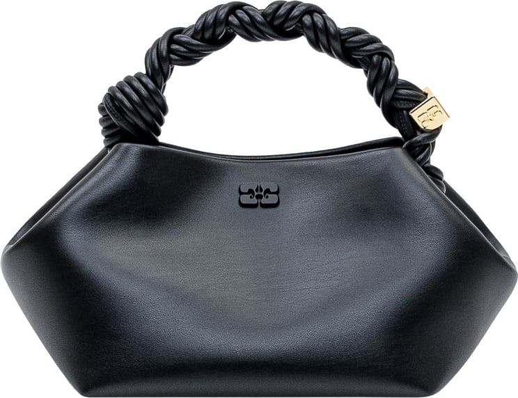 Ganni Bou Mini Bag con Manico Intrecciato