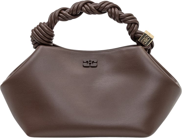 Ganni Bou Mini Bag con Manico Intrecciato