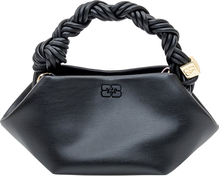 Ganni Bou Mini Bag con Manico Intrecciato