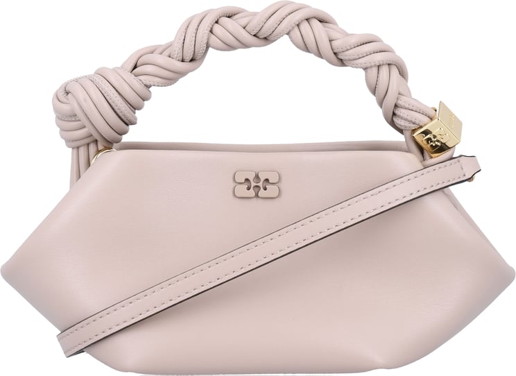 Ganni Bags Oyster Gray