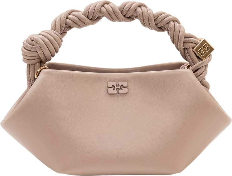 Ganni Bou Mini Bag con Manico Intrecciato