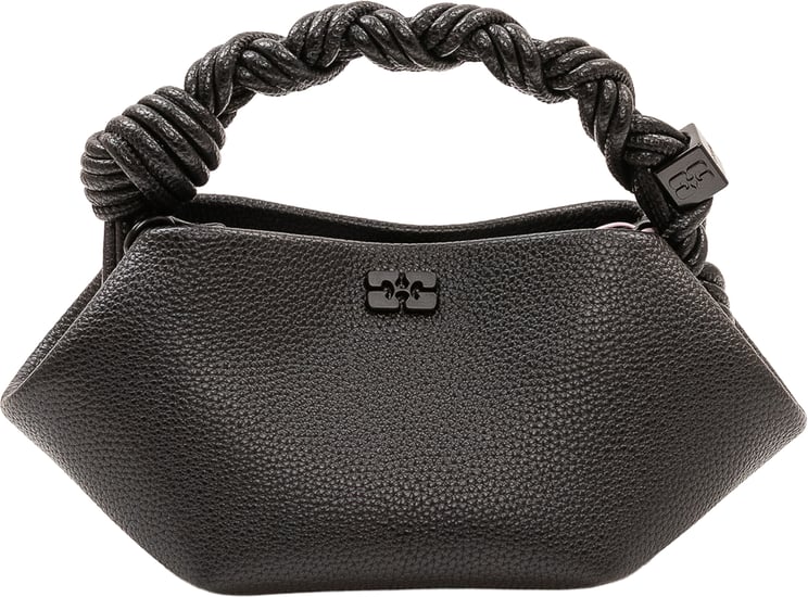 Ganni Bou Mini Bag con Manico Intrecciato