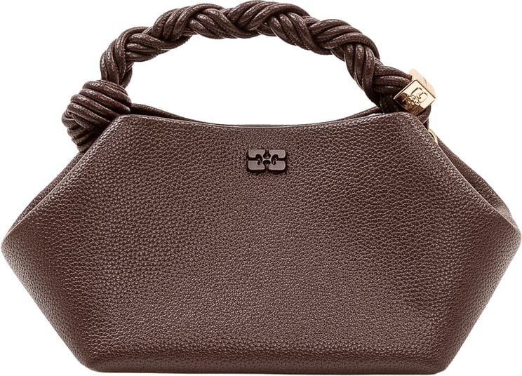Ganni Bou Small Bag con Manico Intrecciato