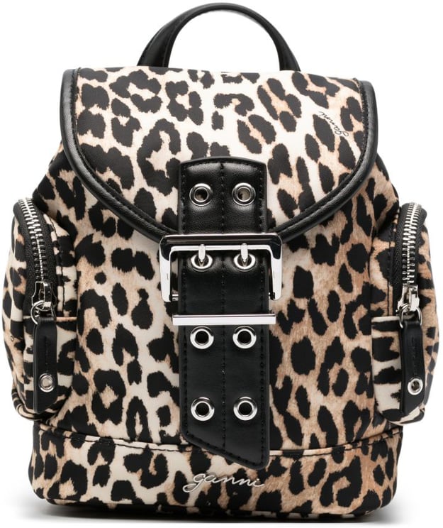 Ganni Bags Leopardato