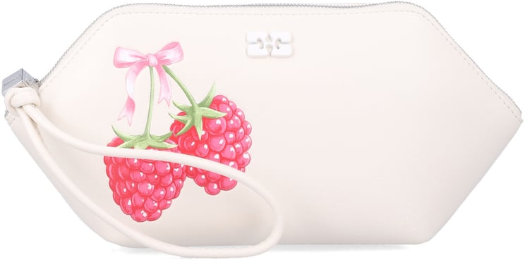 Ganni Bou Poutxch Raspberry Egret White