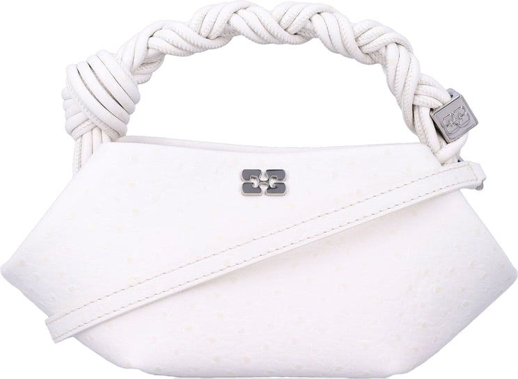 Ganni Bou Mini Egtret White