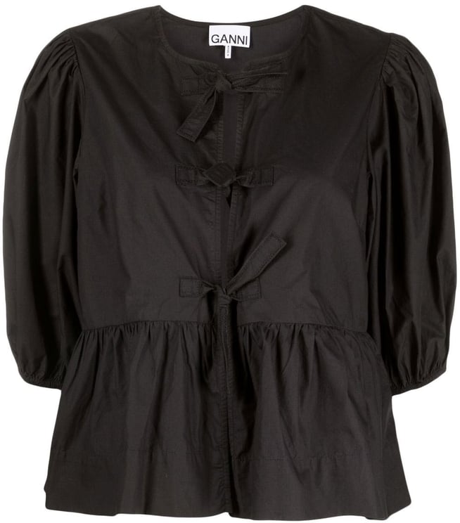 Ganni Top Nero