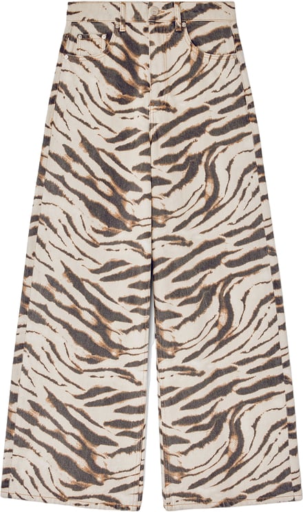Ganni PRINTED DENIM LARI JEANS