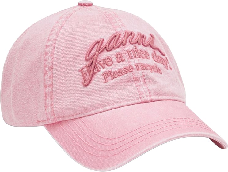 Ganni WASHED COTTON CAP