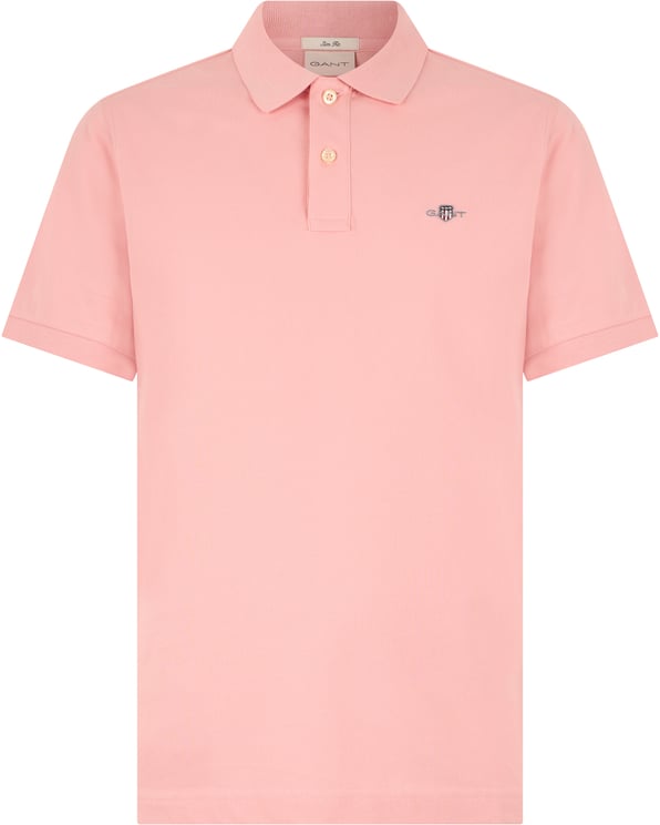 Gant Short sleeve polo in cotton piqué