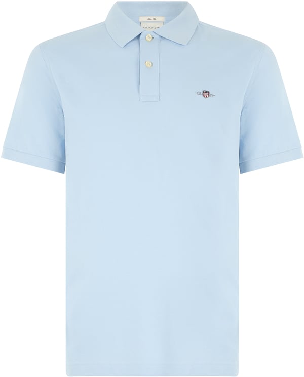 Gant Short-sleeve polo with logo