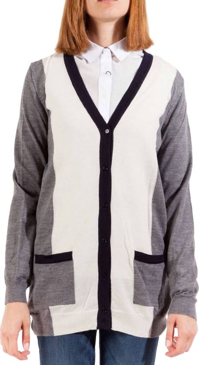 Gant Gant Grigio Wool Women Cardigan