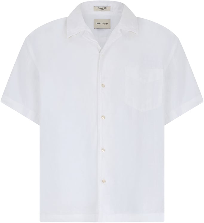 Gant Linen short-sleeve shirt