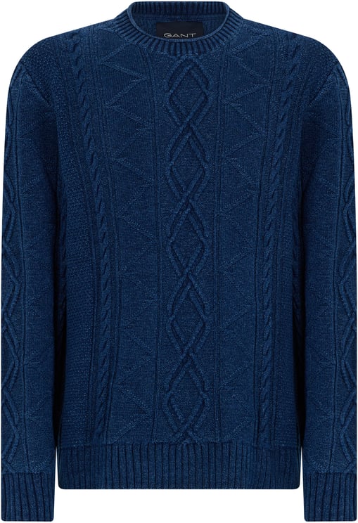 Gant Crew neck sweater in cotton