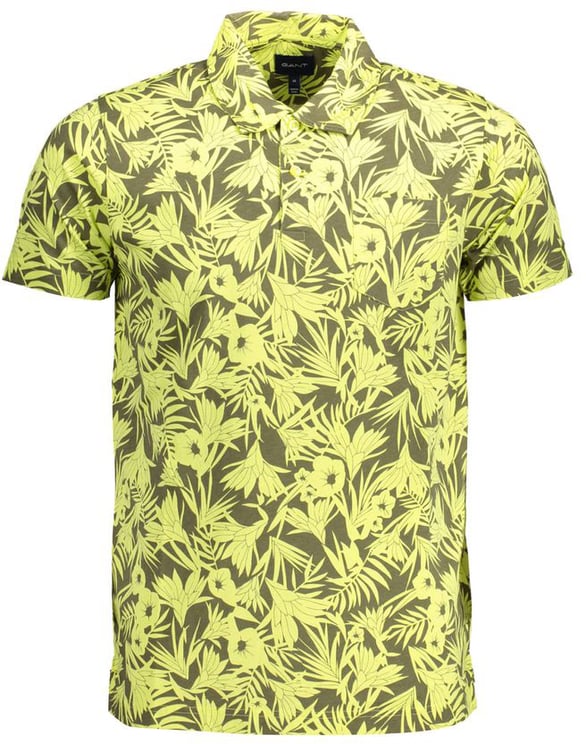Gant Gant Yellow Cotton Mens Polo Shirt