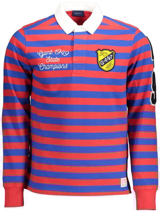 Gant Gant Red Cotton Men Polo Shirt