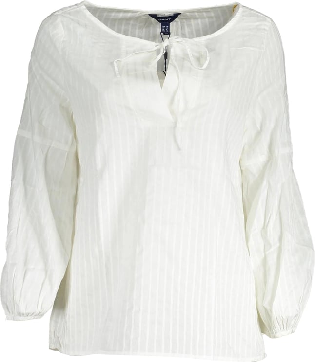 Gant Gant White Cotton Blouse