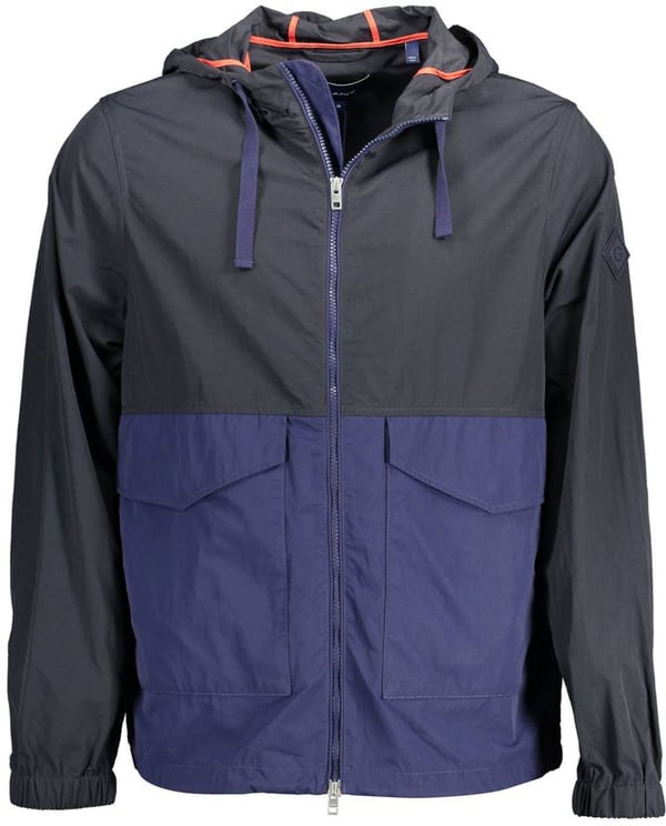 Gant Gant Blu Poliammide Mens Jacket