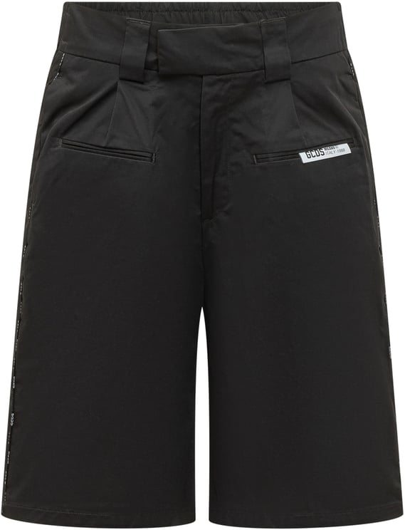 GCDS Bermuda Neri Logo Piping