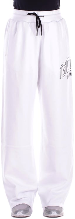 GCDS Trousers White