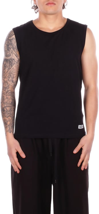 GCDS T-Shirts And Polos Black