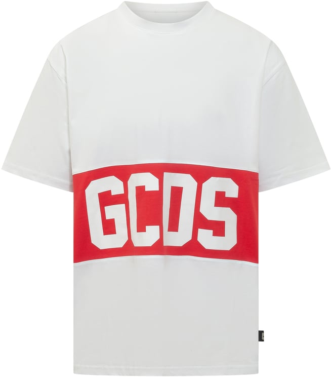 GCDS T-shirt con Stampa Frontale
