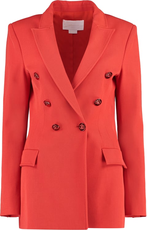 Genny Double-breasted wool blazer
