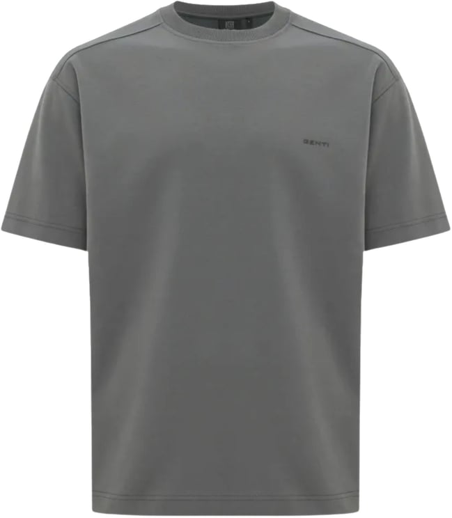 Genti Genti J4068-1227 T-shirts Donkergrijs J4068-1227