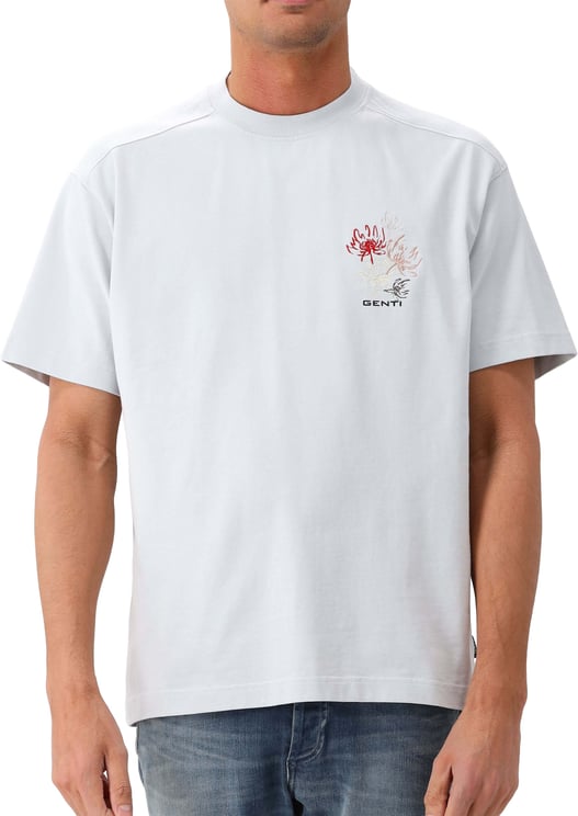 Genti Genti T-shirt Blauw SS