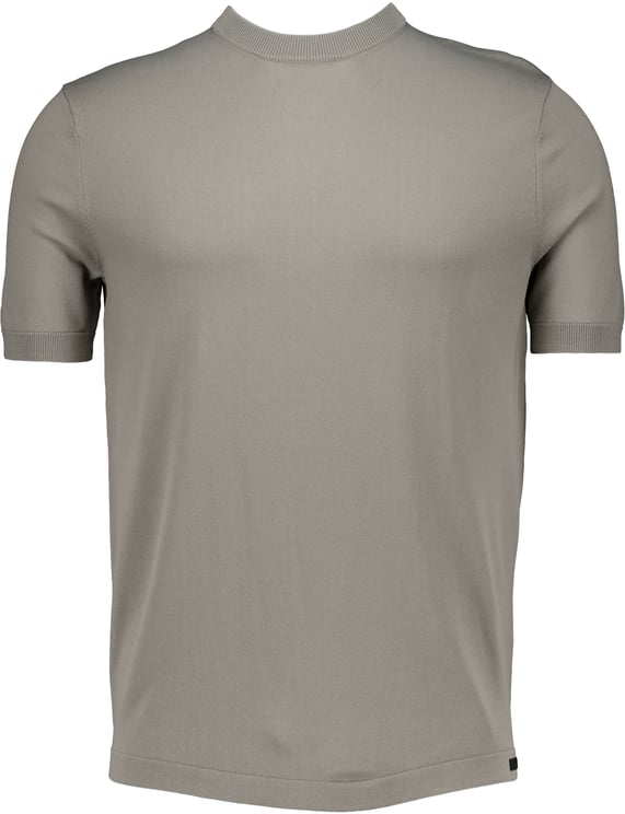 Genti Genti Round Neck Ss T-shirts Groen K4120-1260