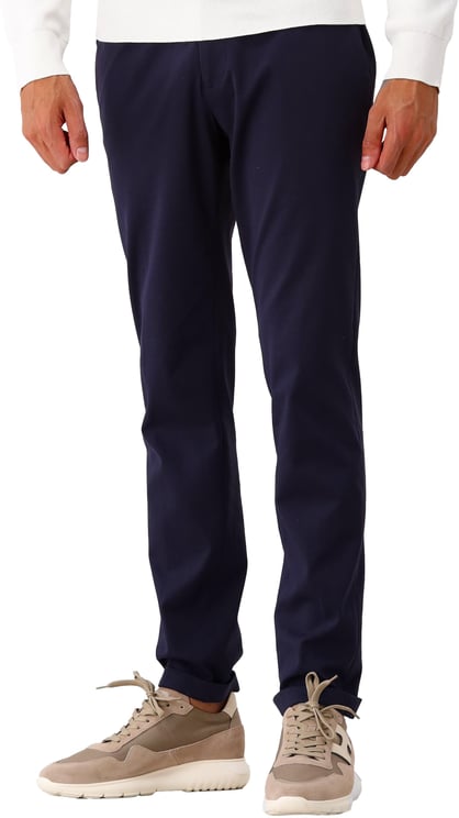 Genti Genti Pantalon Blauw Wynwood