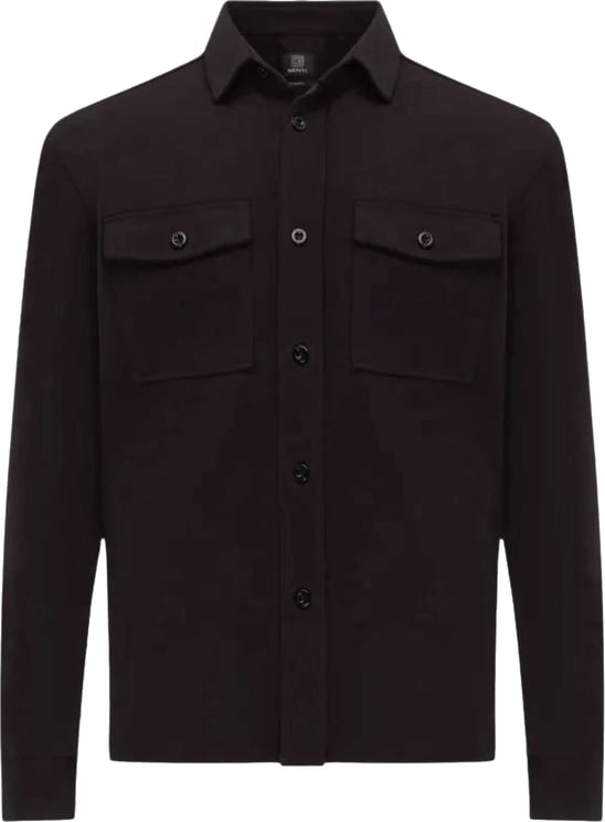 Genti Genti . Overshirts Zwart S3224-1971