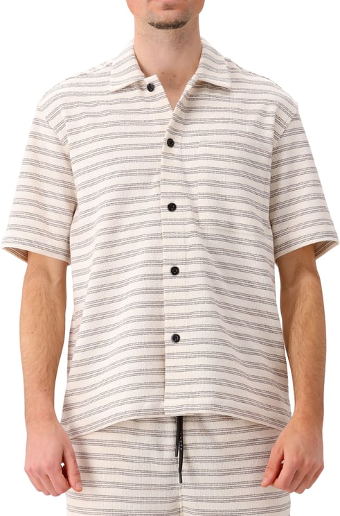 Genti Genti Overshirt Beige Sunset Ss Relaxed Fit