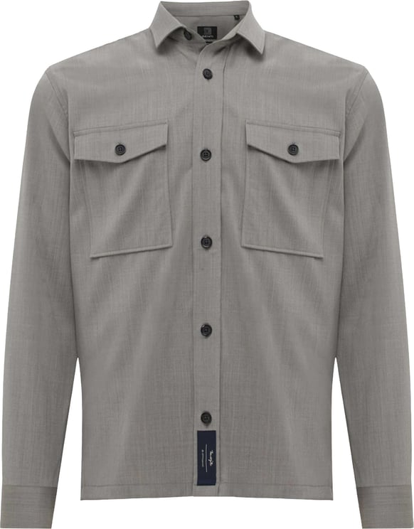 Genti Genti Midtown Relaxed Fit T-shirts Grijs S4306-1999