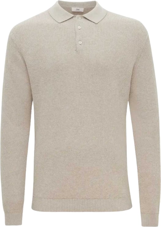 Gentiluomo Gentiluomo Polo 3 Buttons Ls Polos Zand K4166-274