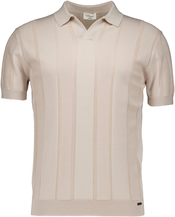 Gentiluomo Gentiluomo Polo No Buttons Ss Polos Zand K4201-282