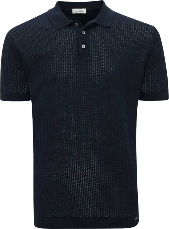 Gentiluomo Gentiluomo Polo 3 Buttons Ss Polos Donkerblauw K4219-282