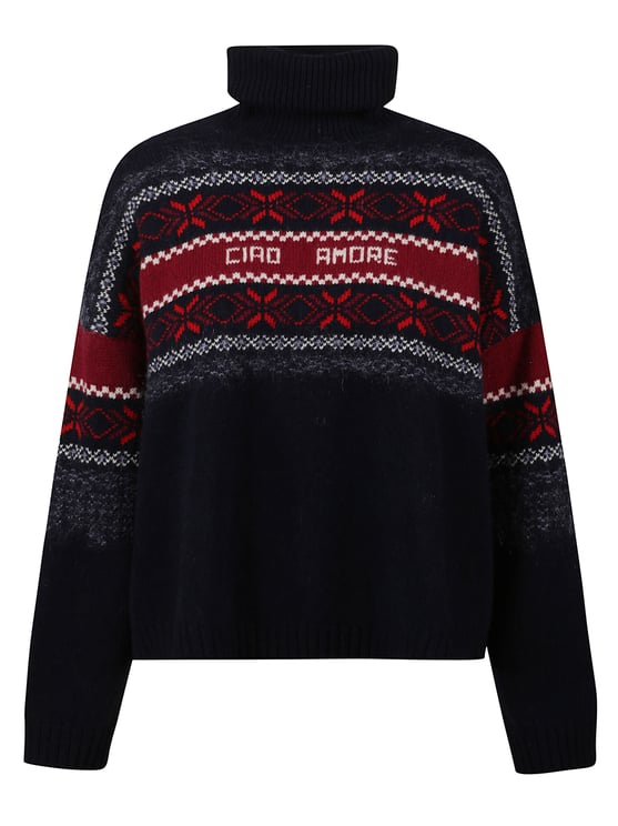 Giada Benincasa Ciao Amore Turtleneck Sweater