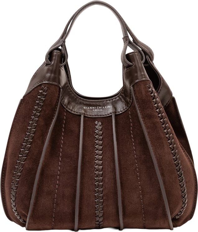Gianni Chiarini Borsa Dua Compatta con Pannelli Intrecciati