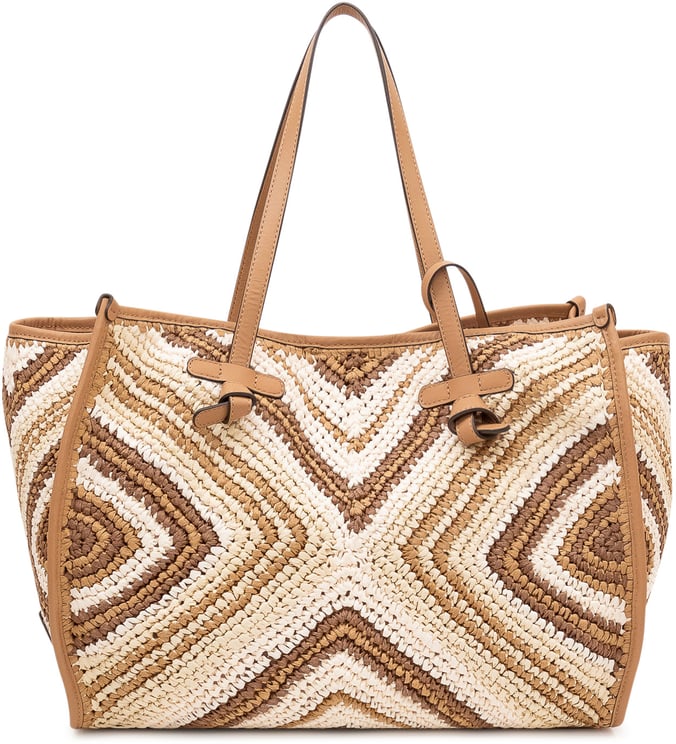Gianni Chiarini Borsa Marcella Tote in Tessuto Intrecciato